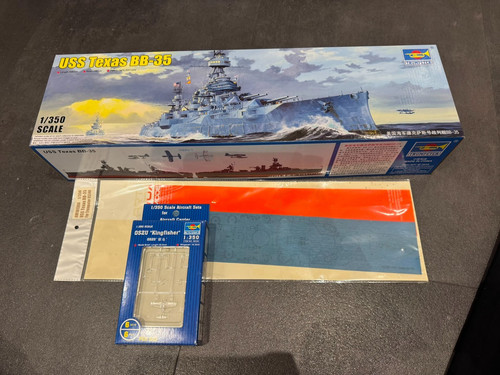 Trumpeter uss texas - bb39, 1:350