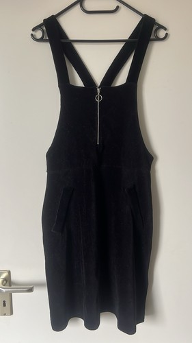 Cord latzkleid schwarz größe - latzkleid,