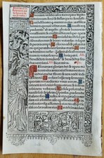 Original Stundenbuch Blatt