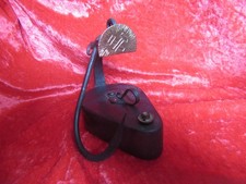 Bergbau Ggrubenlampe Frosch, Eisen, 13 x 8 x 3,5 cm mit Halterung 25 cm hoch