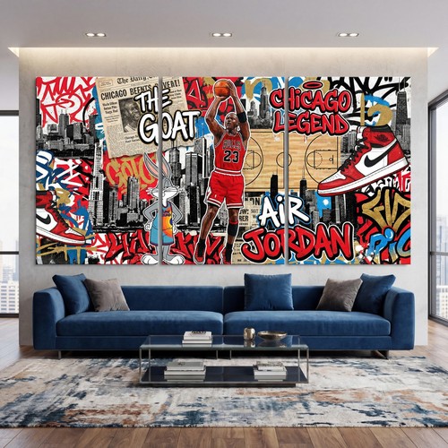 Pop art graffiti nba - pop-art/graffiti, michael