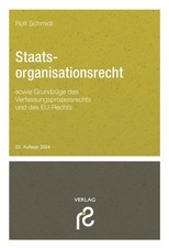 Staatsorganisationsrecht ~ Rolf Schmidt ~  9783866512634