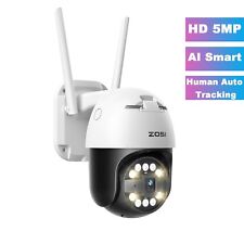 ZOSI 5MP WLAN Überwachungskamera Außen 360° Funk Kamera mit Speicher Karte 32GB