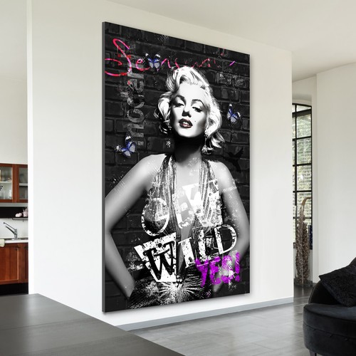 Leinwandbild marilyn monroe - marilyn,