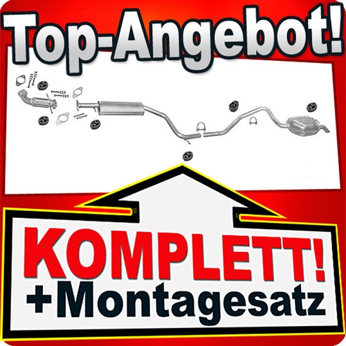 Auspuff für ford mondeo mk3 - für,