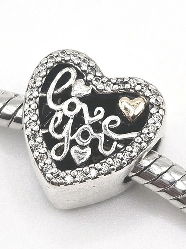 Original pandora charm bicolor - original,