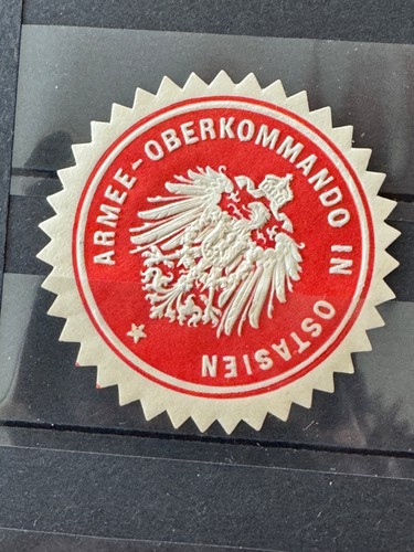 Reklamemarke siegelmarke armee - reklamemarke,
