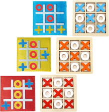 6 Stück Bunt Tik Tak Toe, 9,8