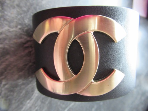 Chanel leder schwarz gold - leder, schwarz/gold
