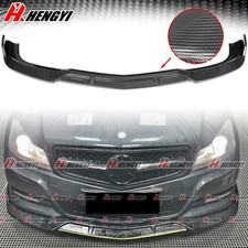 Frontspoilerlippe Frontlippe Carbon Optik  Für Mercedes-W204 2011-2014