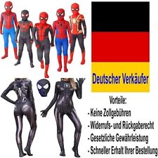Spiderman Kinder Kostüm Junge Verkleidung Fasching Karneval 3-10 Jahre Damen