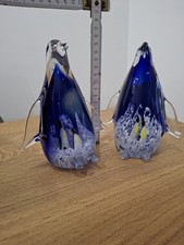 Murano Glas Figur Pinguin mit