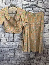 PENSATO LEDER-Kostüm Gr.34