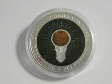 Medaille 333 Silber Himmelsscheibe von Nebra "Forschung & Erkenntnis" Zertifikat