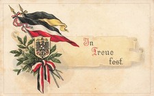 AK 1.WK Spruchkarte In Treue