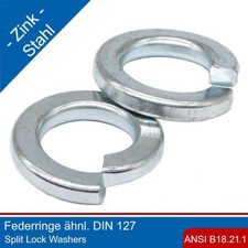 Federring ASME B18.21.1 Stahl