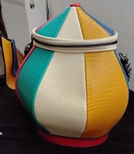 Einzigartig Damen Tasche In Teekanne Form mit Schulterriemen 2. Wahl Ungetragen 