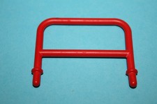 Playmobil Ersatzteil 4048 Baustelle Straßenwalze Absperrung Zaun rot