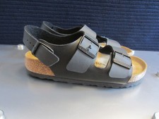 Birkenstock Milano Birko-Flor Unisex Sandalen Schwarz Gr.37, 39, 41, 46. NEU!