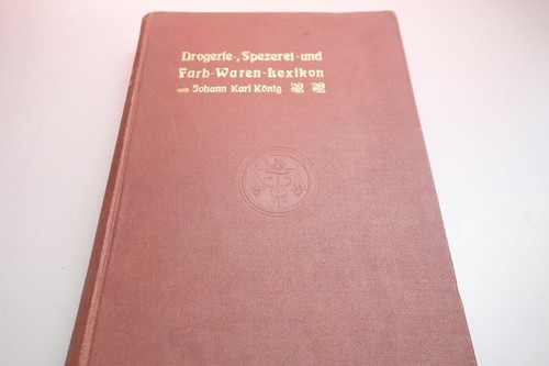 Lexikon drogerie 1902 - drogerie,