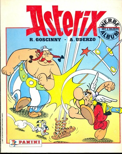 Panini asterix sticker - asterix,