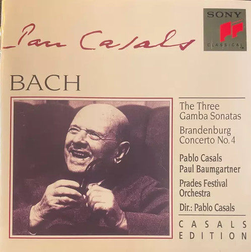 The three gamba sonatas - the,