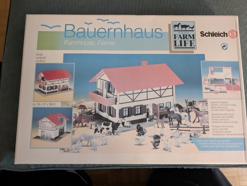 Schleich bauernhaus holz - schleich,