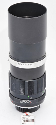 Minolta 200mm 5 rokkor - mc, f3.5