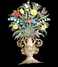 Puppenstube Zubehör aus Zinn