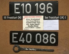 E10 196 GAlG + BD Frankfurt (M) + Bw Frankfurt (M) 1 + E40 086 GAlG +