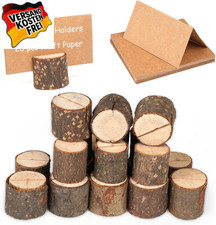 Holz Kartenhalter Tischkartenhalter Fotohalter Menükartenhalter Hochzeit Restaur