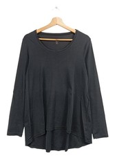 MARC CAIN Longsleeve Damen Shirt Gr. DE 40 schwarz Casual-Look