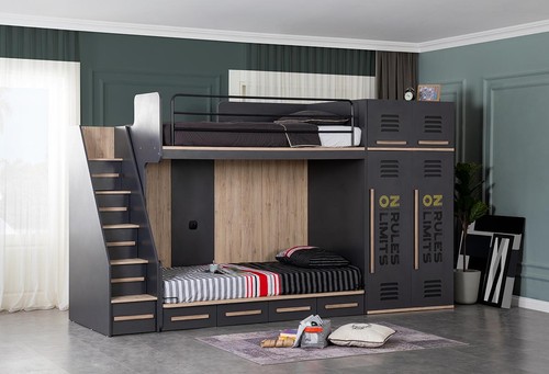 Elegantes kinderzimmer bett - elegantes,