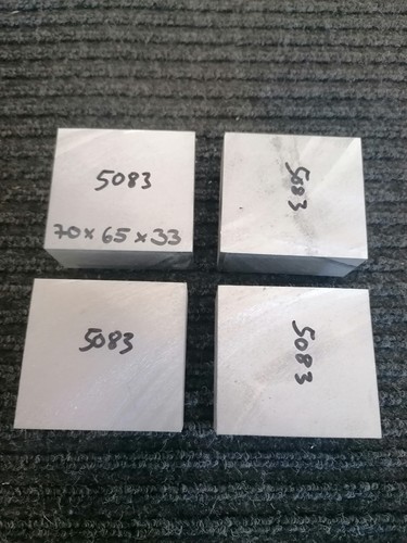 Stück aluminium platte - 4,