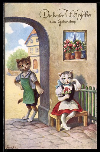 Künstler öhler zwei - künstler-ak, c.