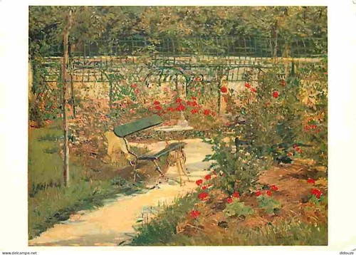 Postkarte kunst malerei - -,