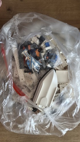 Legosteine weiß 3kg - weiß,