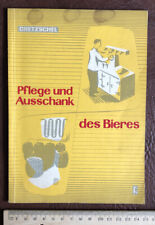 DDR Bier 1960 Ausschank Brauerei Glas Flasche Zapfen Brauen Faß Alkohol Pfand