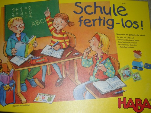 Brettspiel haba schule - schule, fertig