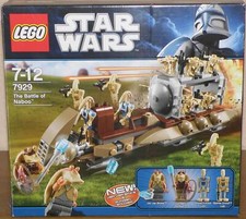 Lego Star Wars 7929 The Battle of Naboo mit Figuren BA OVP 100% komplett