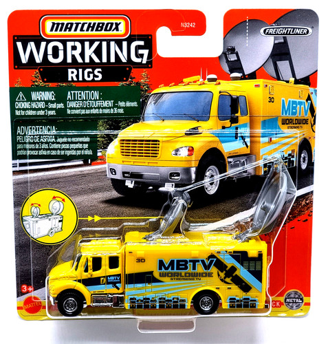 Matchbox working rigs fahrzeug - working,