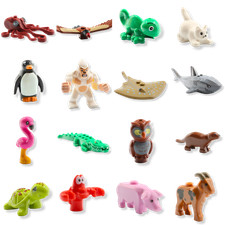 Klemmbaustein Tiere/ Zoo: Ziege, Hund, Katze, Schwein uvm.  kompatibel zu LEGO®