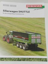 BERGMANN Silierwagen CAREX, SHUTTLE Prospekte von 10/2017 ( 767 )