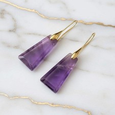 Amethyst Ohrringe Gold –