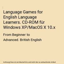 Language Games for English