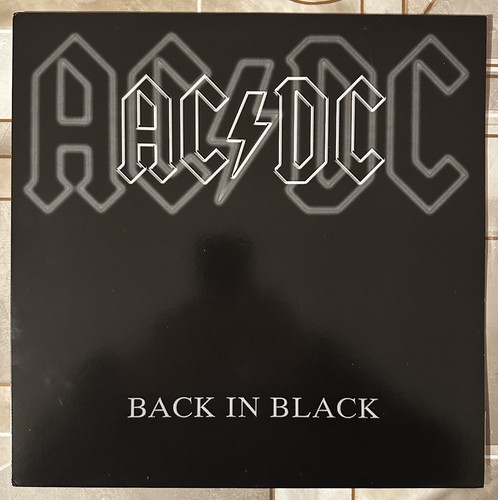 Back black lp - ac/dc,