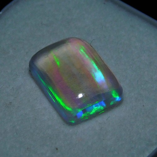 Feueropal doublette cabochon - feueropal,
