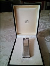 Dunhill Feuerzeug Silber Gas
