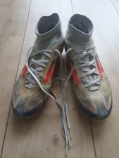 Fussballschuhe Adidas F50 Gr. 42 weiß/rot/blau