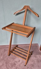 Herrendiener Stummer Diener Holz Mid Century Danish Design 